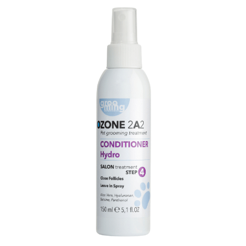 A photo of an Ozone Conditioner Hydro Closing Cuticle Leave-In Spray in front of a white wall