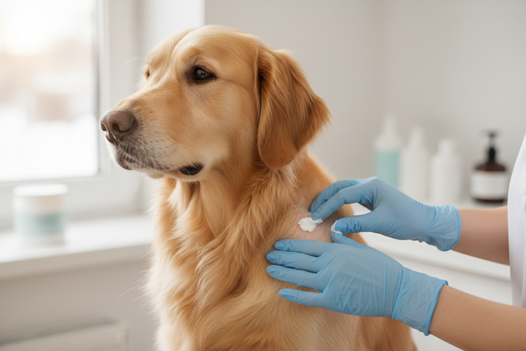 Dermatological skin care for pets