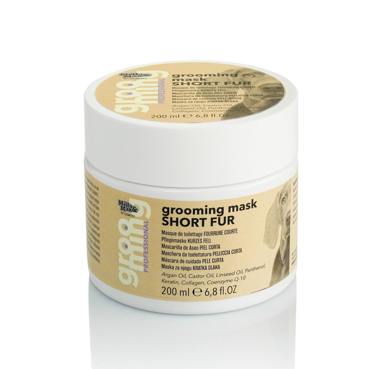 Grooming Mask Short Fur – Groompet Pets Grooming Cosmetics